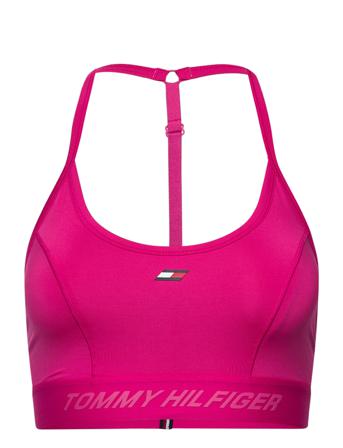 Lt Intensity Essential Strap Bra Lingerie Bras & Tops Sports Bras - All Pink Tommy Sport