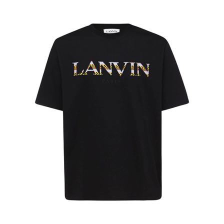 Lanvin T-Shirt Sort, Herre T-shirts