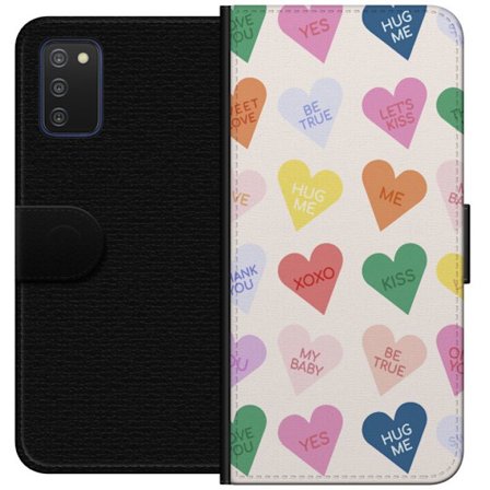 Yhteensopiva Lompakkokotelo Samsung Samsung Galaxy A03s Karkkisydämet