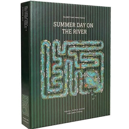 Reunapeli, ainutlaatuinen joki-aiheinen palapeli