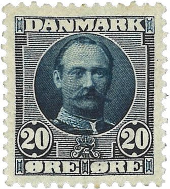 Danmark 1907 - AFA 56 - Ubrugt
