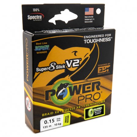 PowerPro Super 8 Slick V2 Moon Shine 135m - 0.15mm 10kg