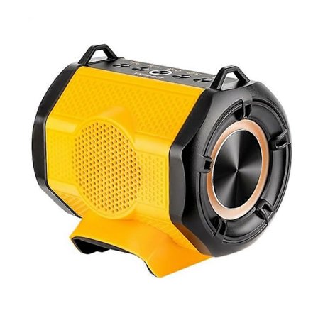 Trådlös Bluetooth Portabel Högtalare för 18V Batteri med TWS-parningsfunktion, Dubbel USB Po