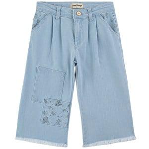 Tocoto Vintage Blue Palazzo Denim Jeans 2 Years - Bottoms - 2 years - Blue - Mädchen