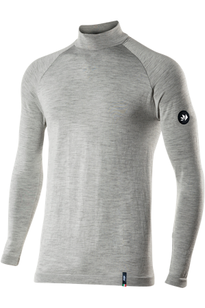 SIXS Merino Underställtröja Ylle Ullgrå XXL/3XL