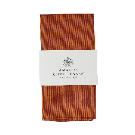 Amanda Christensen Pocket Square Accessoarer Herr Röd ONESIZE