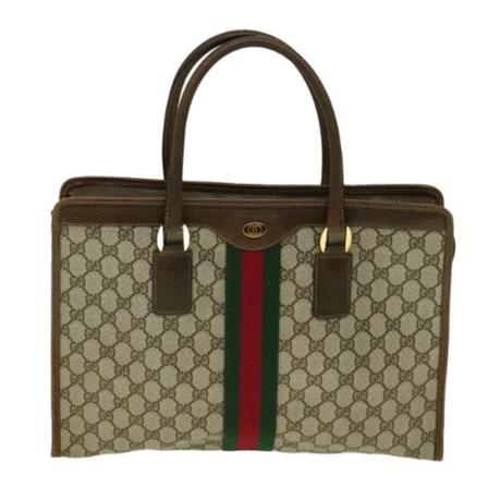 Gucci Vintage - Vintage Väskor - Beige - Dam - Storlek: One Size, Dam, Storlek: ONE SIZE