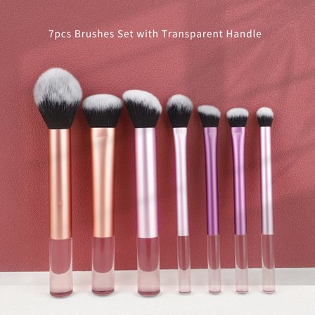 7pcs RT Makeup Brush Blush Brush Foundation Brush Highlight Brush Professional Makeup Kit Makeup Brush Set Beauty Tool