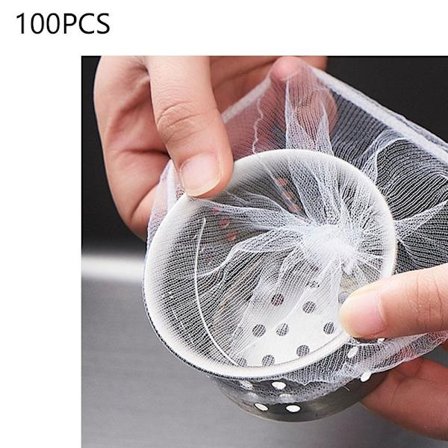 Vask Si Filter Net Køkken Afløb 100PCS1 1