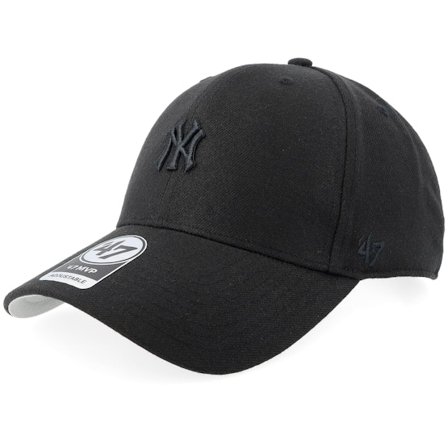 47 Brand - MLB Schwarz adjustable Cap - New York Yankees MLB Base Runner Mvp Black Adjustable @ Hatstore