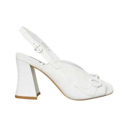 Jeannot High Heel Sandalen , Wit , Dames , Maat: 40 EU