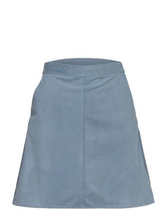 Slakane Short Skirt Blue Soaked In Luxury