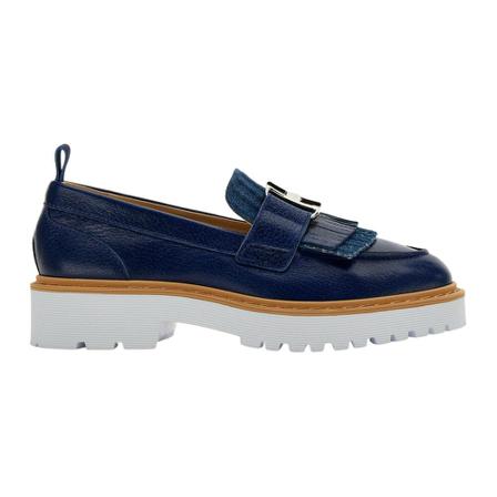 Hogan, Flats Niebieski, Kobieta, Rozmiar: 40 EU