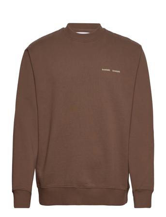Norsbro Crew Neck 11720 Sweat-shirt Genser Brun Samsøe Samsøe*Betinget Tilbud