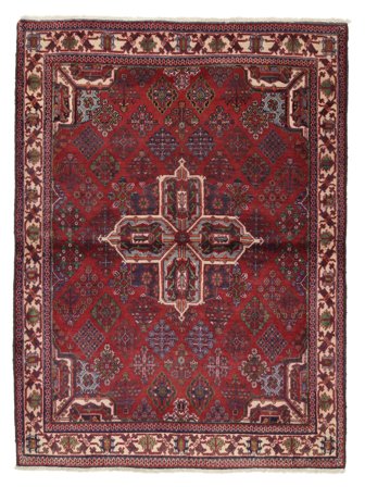 Hand Knotted Oriental Joshaghan Rug 108X147