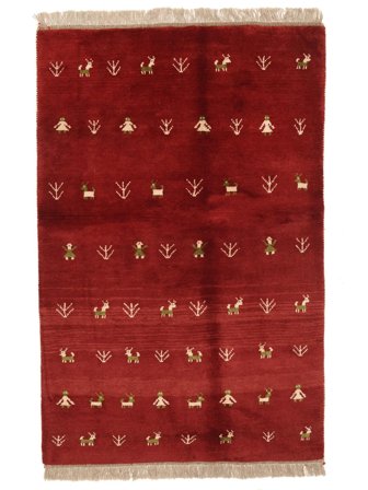 Itämainen Gabbeh Matot Matto 124X188 (Villa, )