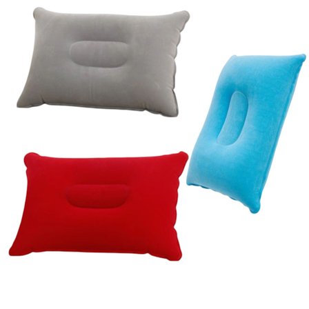 Ultralätt Uppblåsbar Kudde för Camping, Vandring & Strand – Vattentät, Portabel, Kompakt Uppblåsbar Design, 34x22cm Gott om Utrymme