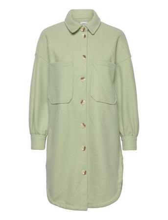 Onltrillion L/S Ovrs Shacket Pnt Green ONLY