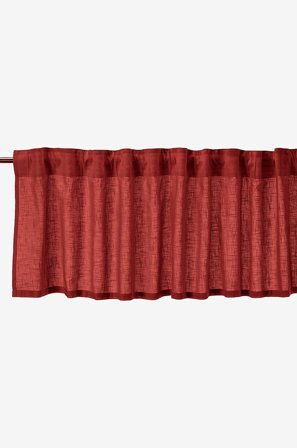 Svanefors - Verhokappa Otila 50x250 cm - Punainen - Verhokapat - - Homeroom