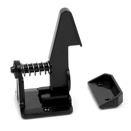 Lapsilukko kaappeihin ja luukkuihin - musta - 5 kpl - 5 kpl