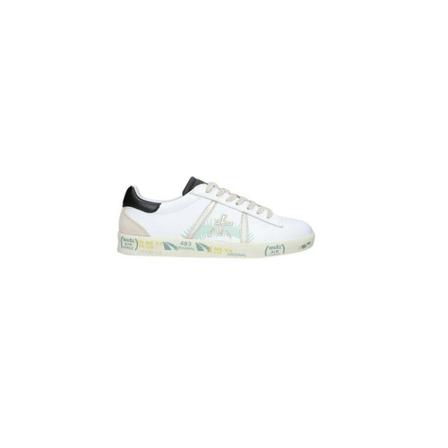 Premiata Andy side logo-patch sneakers , Wit , Dames , Maat: 39 EU