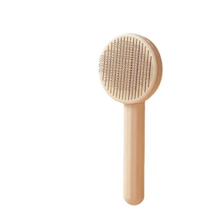 Selvrensende kæledyrshårbørste Beige