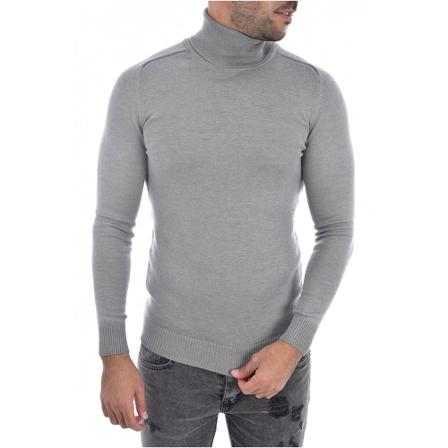 Goldenim paris Fine Collar Pull 1136 Grå, Herre Rullekraver