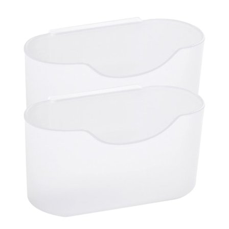 2 Oppbevaringsbokser Støvtette Justerbar Posisjon Anti-tapt Side Oppbevaring Krydderbeholdere