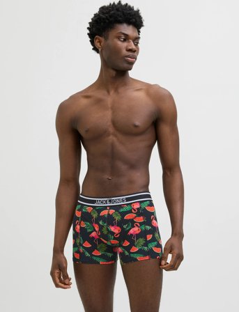 Jack & Jones Jacwatermelon Trunks 3 Pack Sn - Black - M