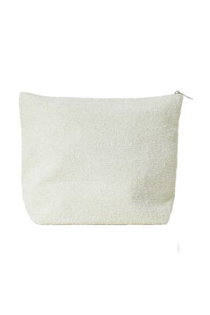 Å BEAUTY Necessär i frotté Necessärer Unisex Vit LARGE