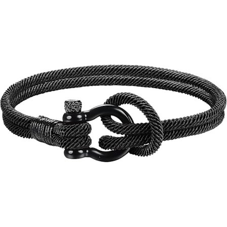 Armband till min son Gåvor till son Inspirerad av mamma och pappa Födelsedagspresent till pojkar Rostfritt stål vävt armband