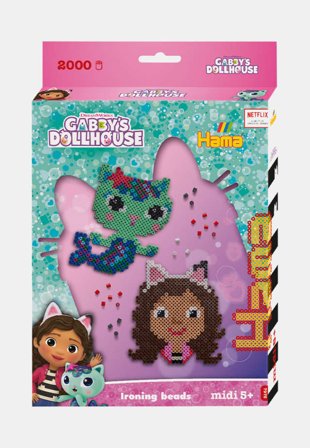 Hama Midi Hanging Box Gabbys Dollhouse 2000 pcs. Skapa & pyssla Unisex ONESIZE