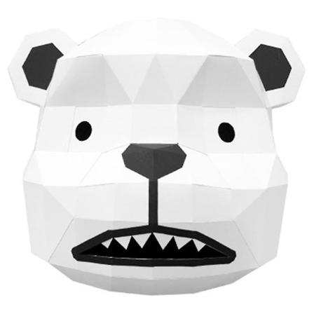 Violent Bear Mask Party Dress Up Animal Head Masks för vuxna Halloween Cosplay Costume Party