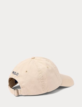 Polo Ralph Lauren Cotton Chino Ball Cap - Beige - ONE SIZE