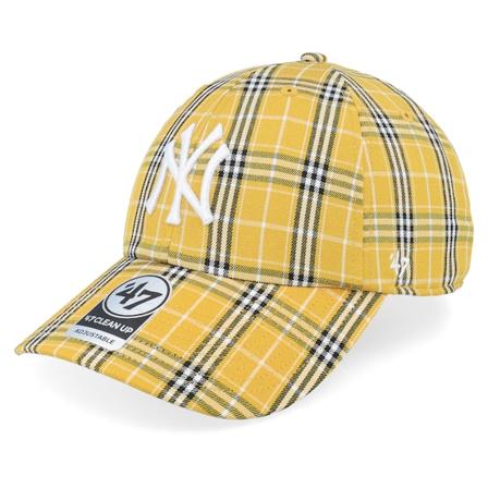 47 Brand - MLB Žlutá unconstructed Kšiltovka - New York Yankees Buggin Clean Up Honey Dad Cap @ Hatstore