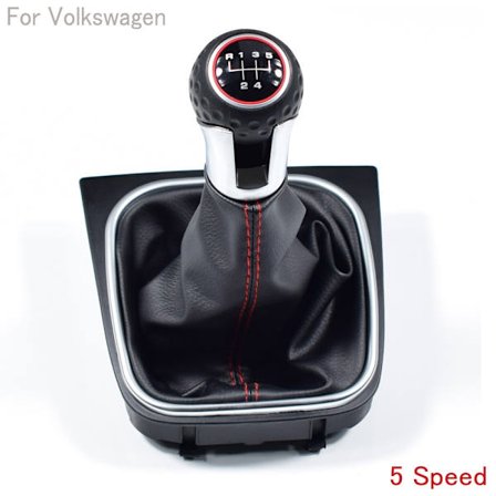 5 6 Växlad Bil Styling Manuell Växelspak Knopp Spak Penna För V-W Volkswagen Golf 5/6 MK5/6 Scirocco(2009) Octavia-5 Växlad