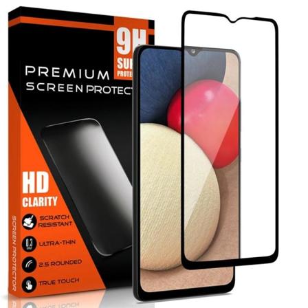Samsung A02s FullFrame 0.26mm 9H H rdat Glas Transparent
