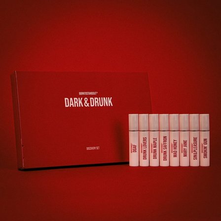 BORNTOSTANDOUT Dark & Drunk Discovery Kit 8 x 2 ml, Parfumer & Dufte, Nicheparfumer, Discovery Set