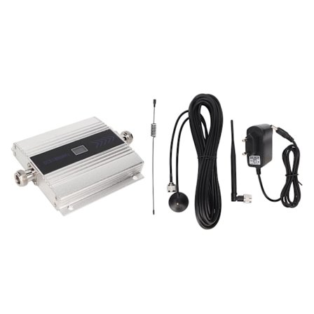 Matkapuhelinverkon vahvistin 4G Mobile Repeater GSM DCS WCDMA 1800MHz 100V - 240V Hopea EU-pistoke