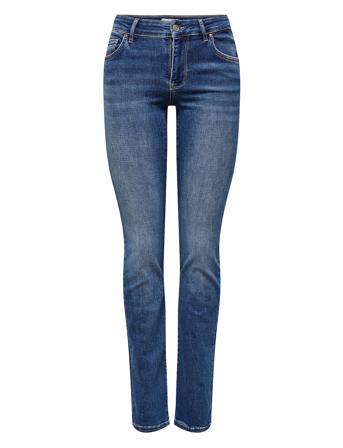 Onlalicia Reg Strt Dnm Dot879 Noos Bottoms Jeans Straight-regular Blue ONLY