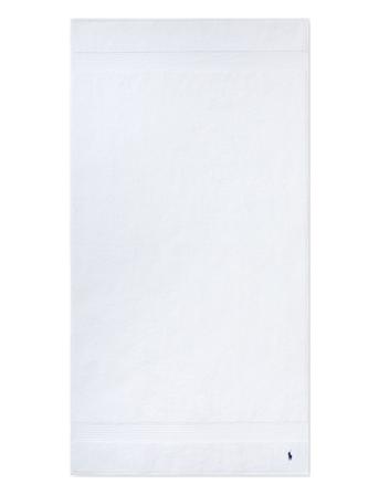 Player Bath Towel Home Textiles Bathroom Textiles Towels & Bath Towels Hvit Ralph Lauren Home