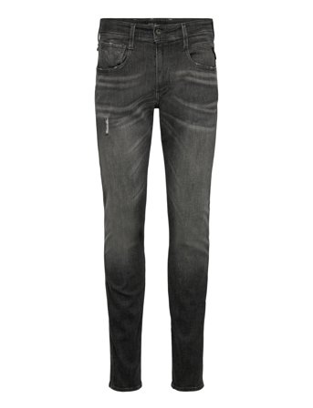 Anbass Trousers Slim Aged Grey Replay