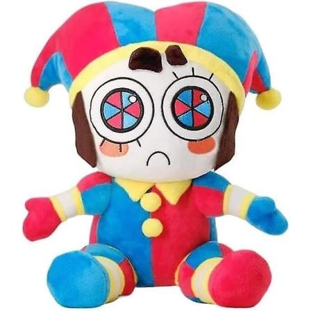 Digital Circus Plushet Pomni og Jax Fyldte Dukker - Sæt af 2 - Sød Gave til Børn og Voksne - Perfekt til Fødselsdage! (FMY) Pomni
