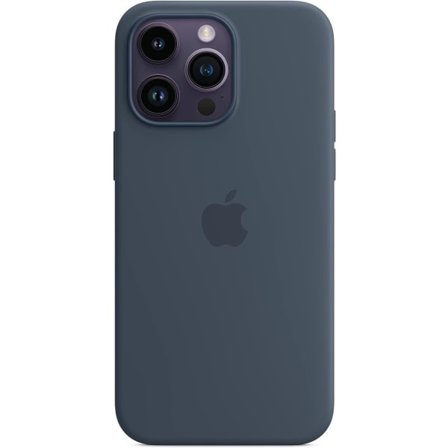 Silikonikuori MagSafella iPhone 14 Pro Maxille, Storm Blue