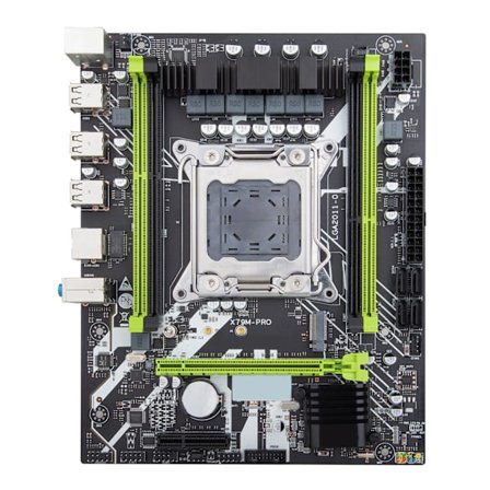 HUANANZHI X79 för M PRO Moderkort med för Intel XEON E5 2640 med 2x8GB DDR3 RECC Minne Combo NVME USB3.0 NVME SATA2