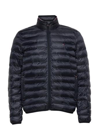Core Packable Recycled Jacket Foret Jakke Sort Tommy Hilfiger