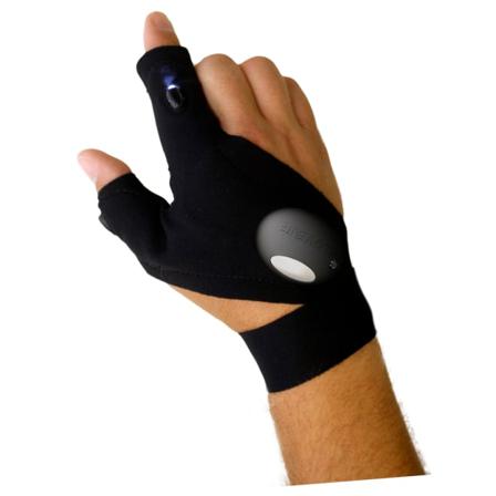 Magic Handske Vänster Ficklampa Du Inte Kan Släppa Svart