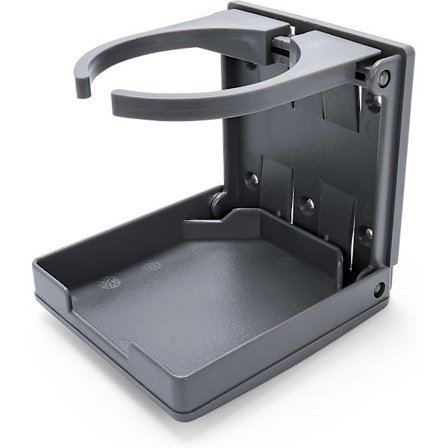 Dryckeshållare, kan hålla muggar, drycker och nästan alla storlekar flaskor för bilar, lastbilar, båtar och mer, grå