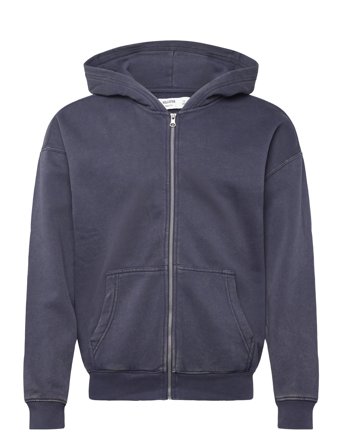 Hollister Boxy Fullzip - Navy - XS