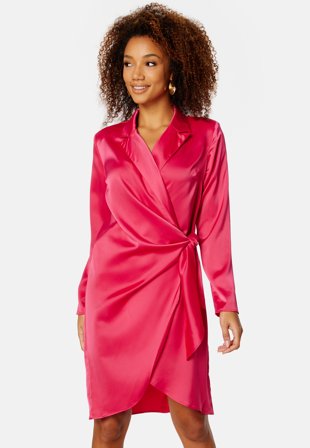 VERO MODA Victoria Short Blazer Dress Bright Rose Klær